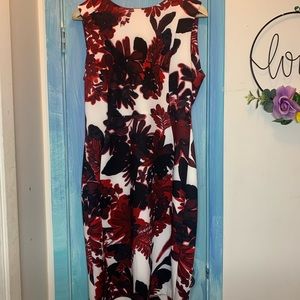 Floral cocktail dress